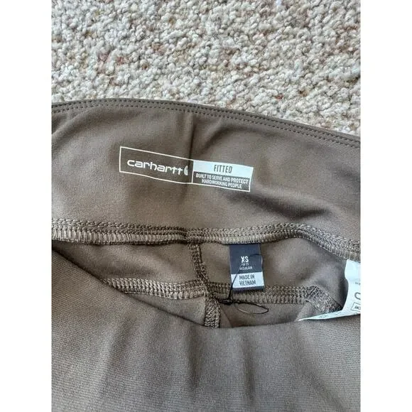 CARHARTT Fitted leggings/Pants, size XS (0-2), lots of pockets! NWT - Picture 3 of 12